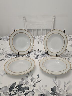 Lorren Home Trends By Lorenzo Set Of 4 T. Limoges Porecelain Soup Serving Bowls